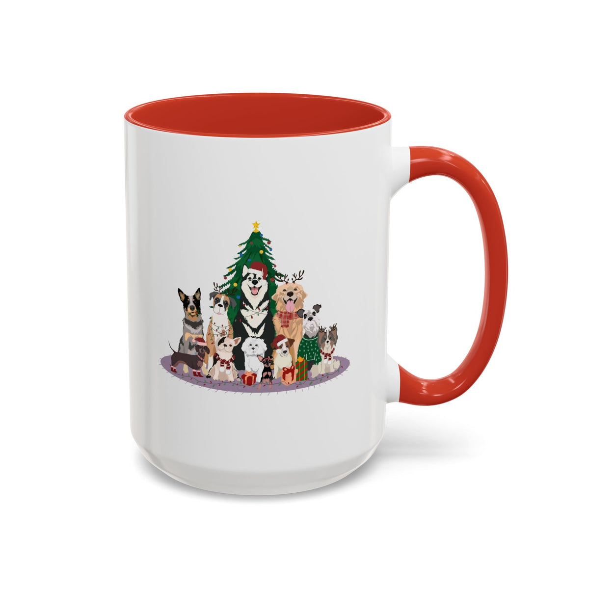 Holiday Dogs Coffee Mug