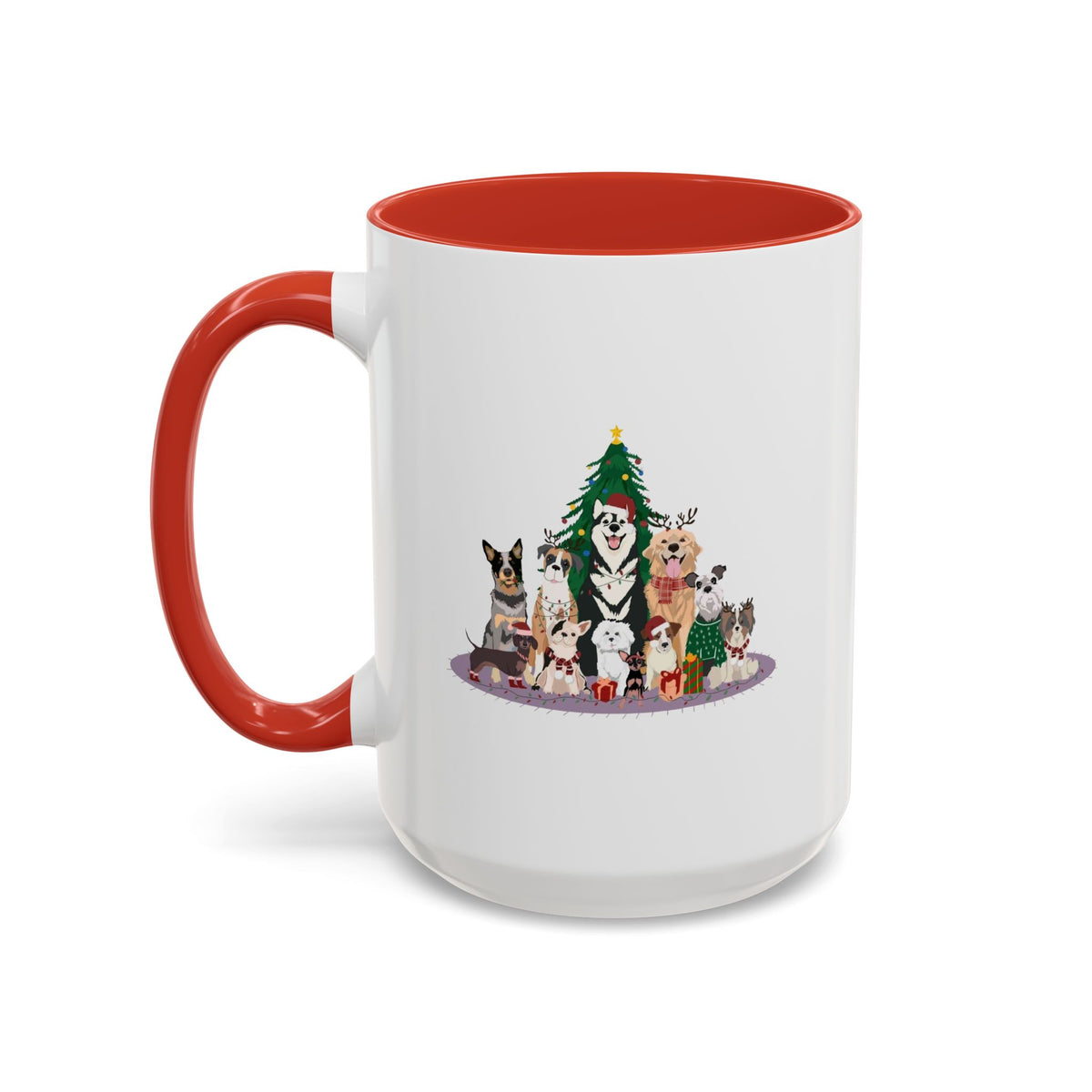 Holiday Dogs Coffee Mug