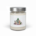 Christmas Dogs Candle Jar Soy Wax