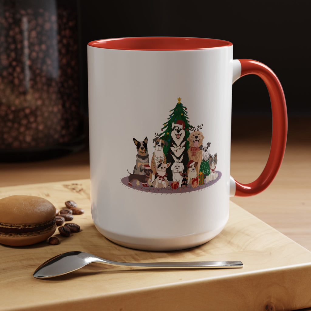 Holiday Dogs Coffee Mug